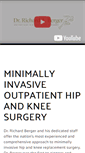 Mobile Screenshot of outpatienthipandknee.com