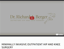 Tablet Screenshot of outpatienthipandknee.com